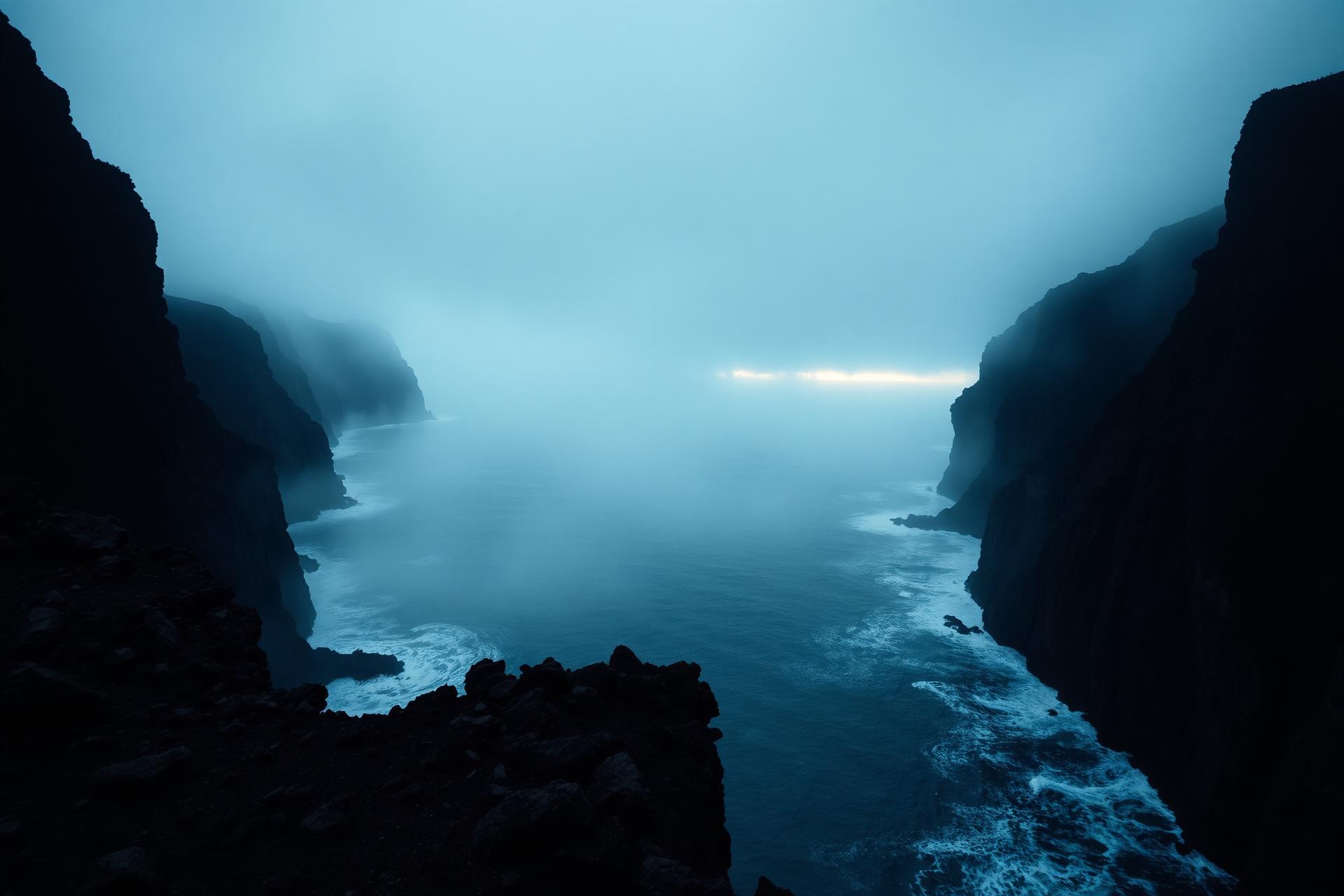 Australian coastal wilderness at dawn